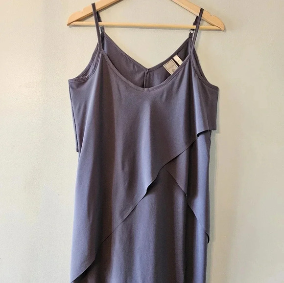 Indygena Aerel Women's Sleeveless Casual Knee length Dress Grey Size Medium. - Picture 6 of 14